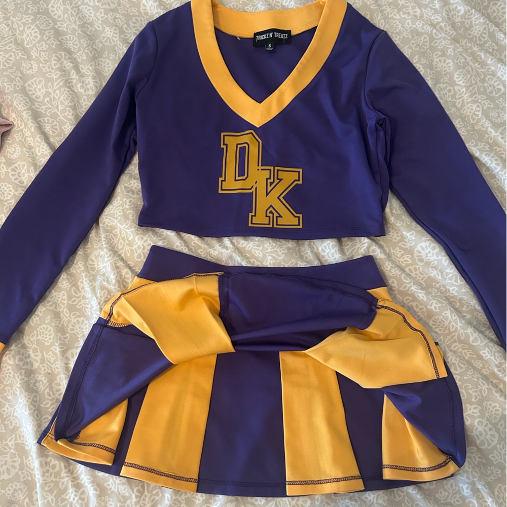 Dolls Kill Purple and Yellow Cheerleader Set/ Jennifer’s Body Costume